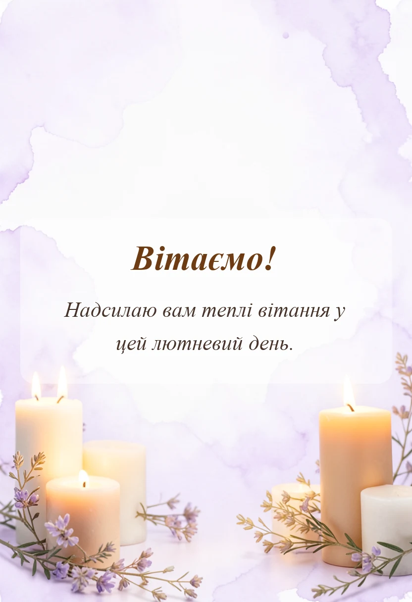 листівка з побажанням - привітання з днем святого валентина друзям
