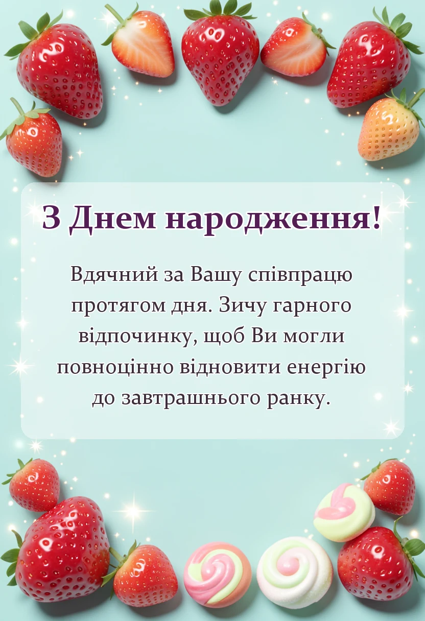 унікальна листівка - що побажати на добраніч