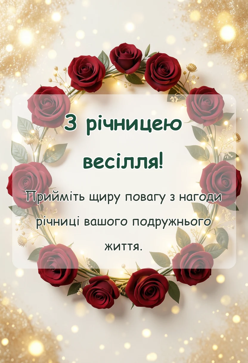 красива листівка: картинки дітей з річницею весілля