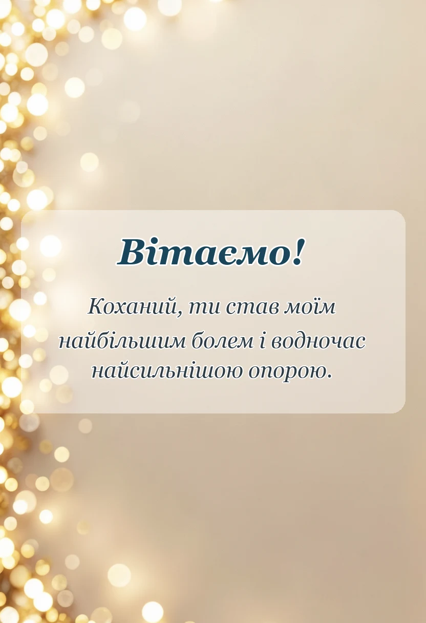 унікальна листівка - привітання з днем захисника україни