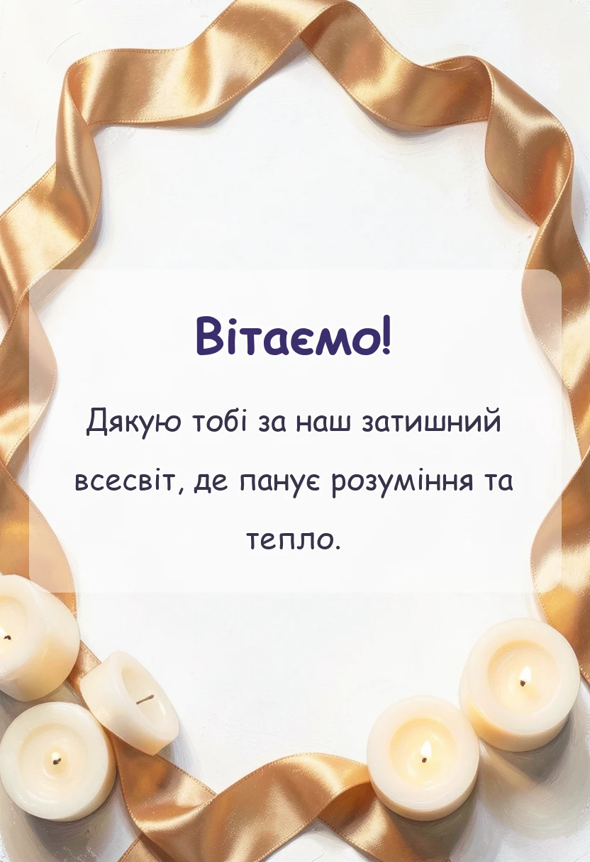 унікальна листівка - привітання з днем закоханих в прозі