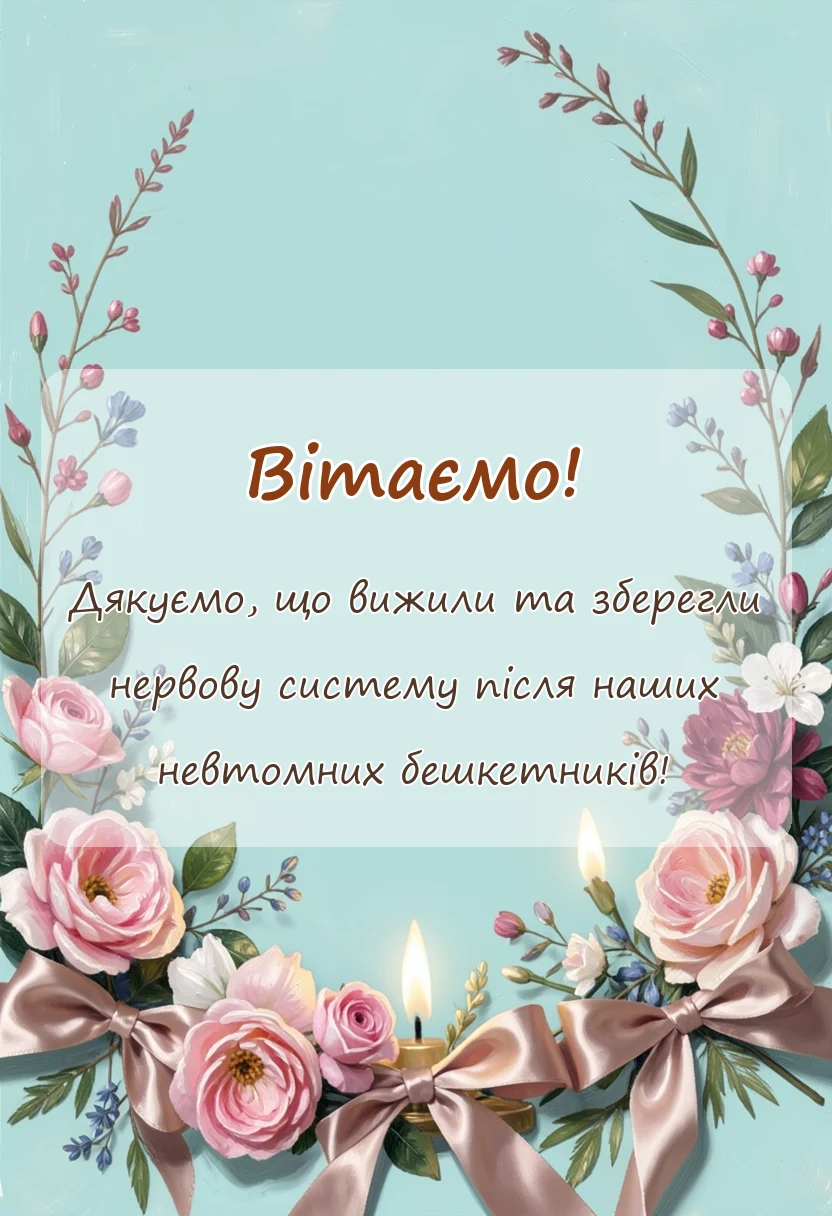 вітальна листівка - подяка вихователям на випускний в садочку