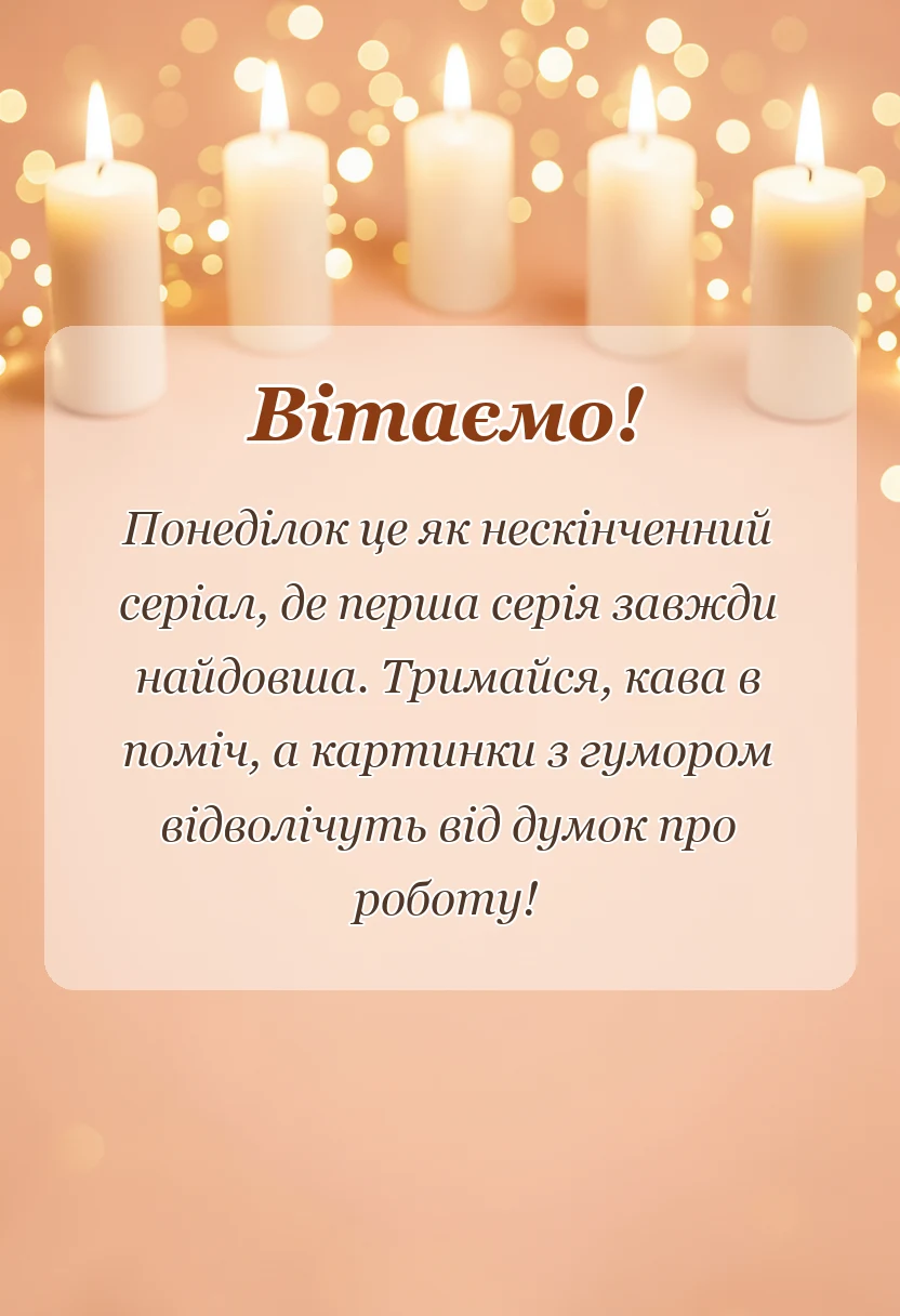 красива листівка: прикольні картинки доброго ранку понеділок
