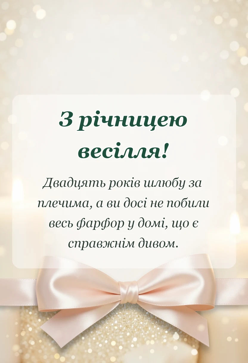 святкова картинка: картинки з порцеляновою річницею весілля