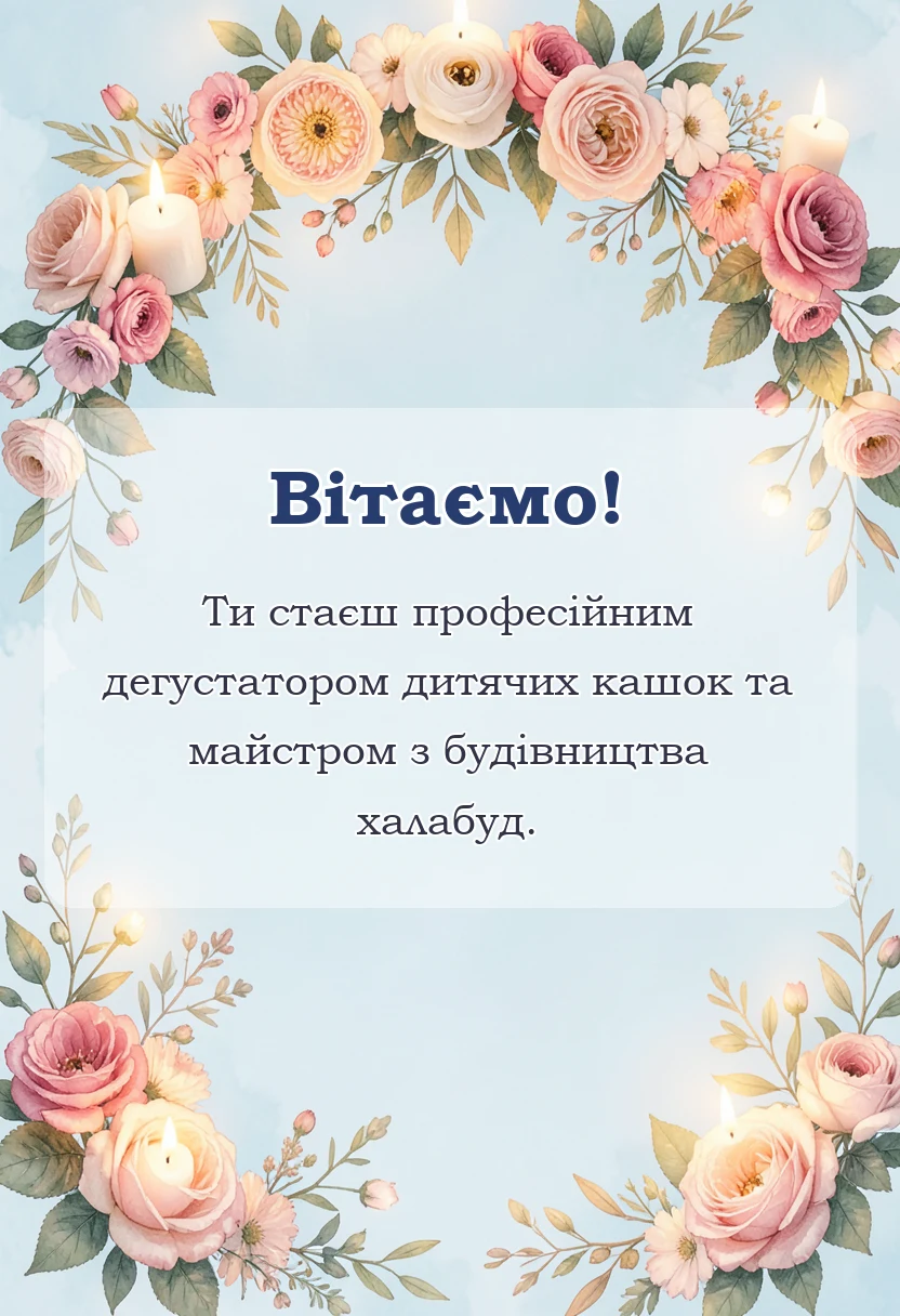 унікальна листівка - картинка з народженням онука