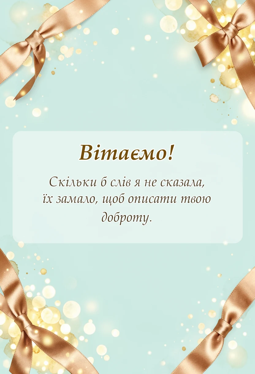 унікальна листівка - привітання з днем матері своїми словами