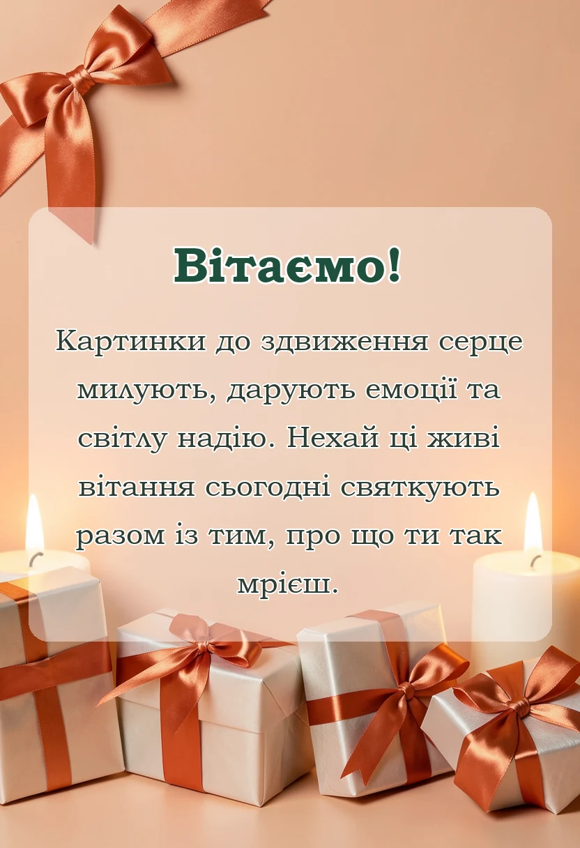 унікальна листівка - картинки з здвиженням