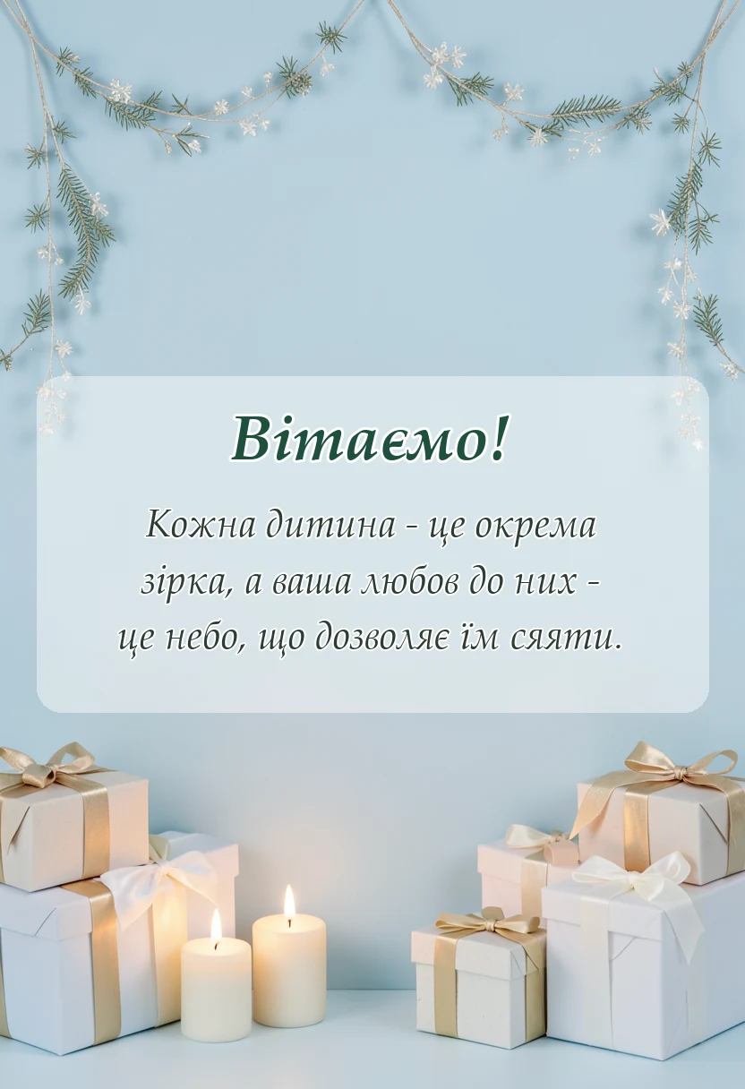 листівка з побажанням - слова подяки батькам від вчителя