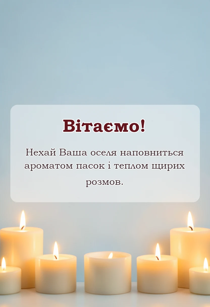 листівка з побажанням - привітання з прийдешнім великоднем