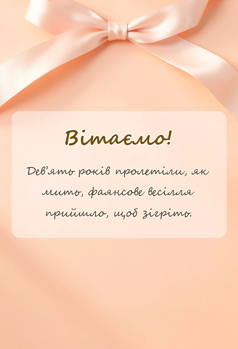 красива листівка: фаянсове весілля картинки
