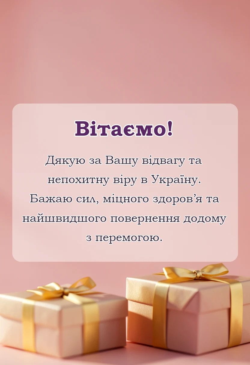 святкова картинка: привітання з днем захисників і захисниць