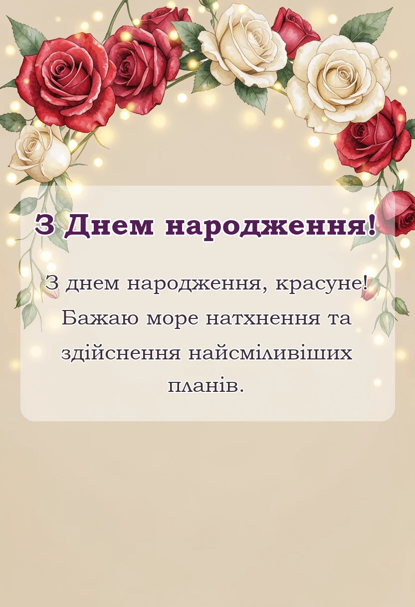 святкова картинка: яночка з днем народження картинки